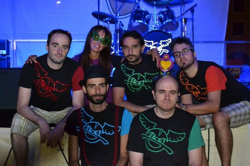 La Famosa Squadra G in una fotografia del gruppo