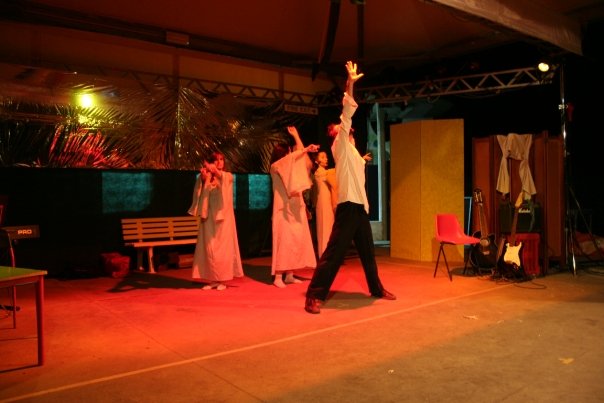 Fotografia di scena dall'archivio della compagnia teatrale Ananke